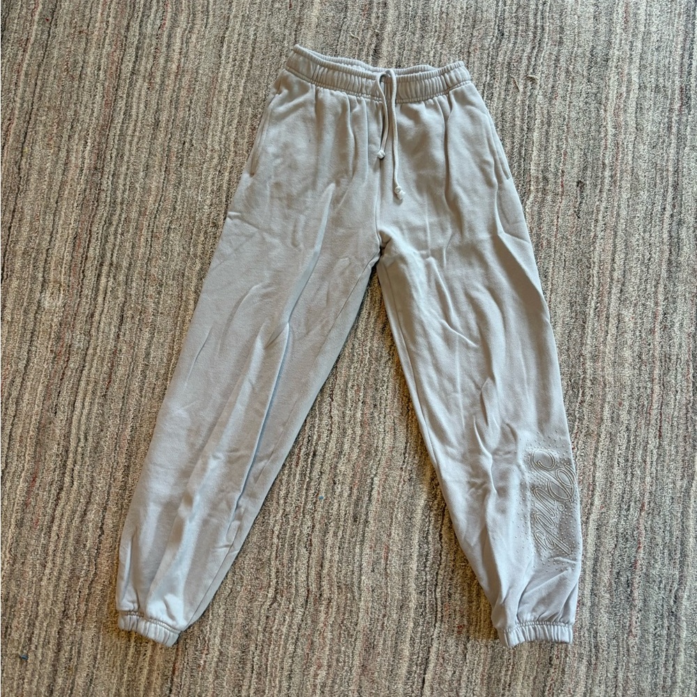 Light Blue PINK jogger sweatpants